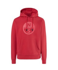NORTH SAILS BASIC Kapuzenpullover mit Logo-Print Wassermelone - Sweatshirts Herren - 5