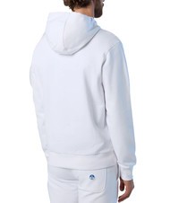 NORTH SAILS BASIC Kapuzenpullover mit Logo-Print Wei&szlig; - Sweatshirts Herren - 2