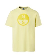 NORTH SAILS BASIC T-Shirt aus Baumwolle mit Logo-Print Rampenlicht - Herren-T-Shirts - 3