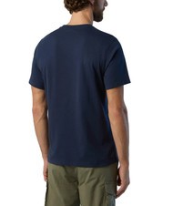 NORTH SAILS BASIC T-Shirt aus Baumwolle mit Logo-Print Navy blau - Herren-T-Shirts - 2