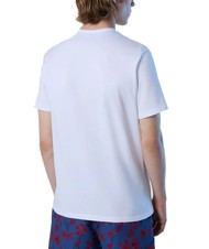 NORTH SAILS BASIC T-Shirt aus Baumwolle mit Logo-Print Wei&szlig; - Herren-T-Shirts - 2