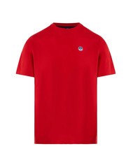 NORTH SAILS BOLLO Baumwoll-T-Shirt Rot - Herren-T-Shirts - 5
