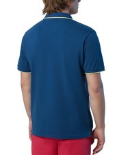 NORTH SAILS COLLAR STRIPED Kurzarm-Poloshirt aus Baumwolle dunkler Denim - Herren-Polo-Shirts/Herren-Polo-Shirt/Herrenpoloshirt/Herrenpoloshirts - 2