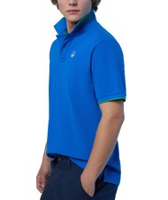 NORTH SAILS COLLAR STRIPED Kurzarm-Poloshirt aus Baumwolle k&ouml;niglich - Herren-Polo-Shirts/Herren-Polo-Shirt/Herrenpoloshirt/Herrenpoloshirts - 3