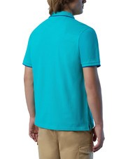 NORTH SAILS COLLAR STRIPED Kurzarm-Poloshirt aus Baumwolle Keramik - Herren-Polo-Shirts/Herren-Polo-Shirt/Herrenpoloshirt/Herrenpoloshirts - 2