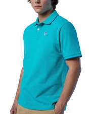 NORTH SAILS COLLAR STRIPED Kurzarm-Poloshirt aus Baumwolle Keramik - Herren-Polo-Shirts/Herren-Polo-Shirt/Herrenpoloshirt/Herrenpoloshirts - 3