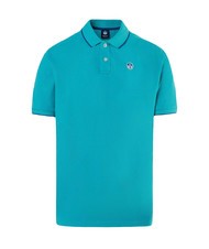 NORTH SAILS COLLAR STRIPED Kurzarm-Poloshirt aus Baumwolle Keramik - Herren-Polo-Shirts/Herren-Polo-Shirt/Herrenpoloshirt/Herrenpoloshirts - 5