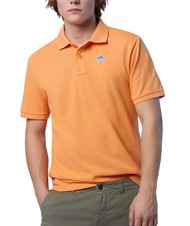 NORTH SAILS BASIC Kurzarm-Poloshirt aus Baumwolle Mandarine - Herren-Polo-Shirts/Herren-Polo-Shirt/Herrenpoloshirt/Herrenpoloshirts - 3