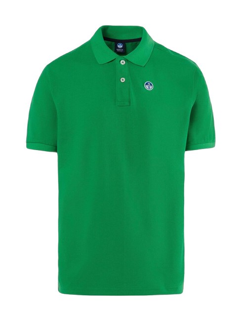BASIC Kurzarm-Poloshirt aus Baumwolle gr&uuml;ne Biene - Herren-Polo-Shirts/Herren-Polo-Shirt/Herrenpoloshirt/Herrenpoloshirts