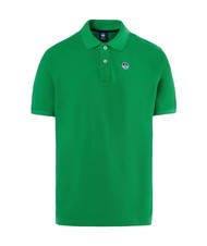NORTH SAILS BASIC Kurzarm-Poloshirt aus Baumwolle gr&uuml;ne Biene - Herren-Polo-Shirts/Herren-Polo-Shirt/Herrenpoloshirt/Herrenpoloshirts - 4