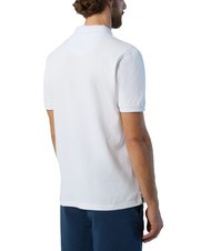 NORTH SAILS BASIC Kurzarm-Poloshirt aus Baumwolle Wei&szlig; - Herren-Polo-Shirts/Herren-Polo-Shirt/Herrenpoloshirt/Herrenpoloshirts - 2