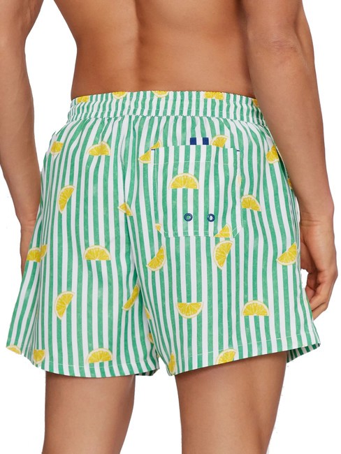 VOLLEY Bedruckter Boxer-Badeanzug Kombinationen 7 - Herrenbadehosen