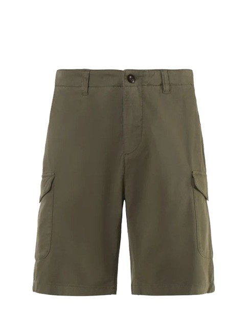 AMERICA Cargo-Shorts mit normaler Passform staubige Oliven - Hosen Herren