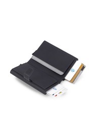 PIQUADRO URBAN  Ledergeldb&ouml;rse Schwarz - Brieftaschen Herren - 2