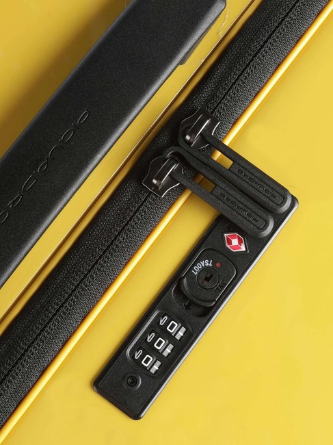 PQ-LIGHT Mittelgro&szlig;er Trolley Gelb - Harte Trolleys