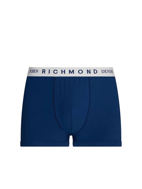 FOZ 3 Boxershorts wei&szlig;/blau/t. - Herrenslip