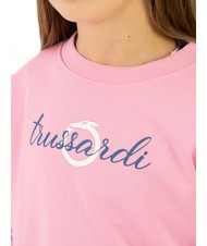 TRUSSARDI FLESHI Trainingsanzug aus Sweatshirt und Hose Beconia rosa - Trainingsanz&uuml;ge f&uuml;r Kinder - 3