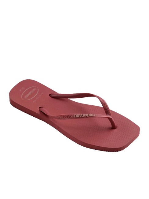 SQUARE LOGO Flip-Flops Pau Brasilien - Damenschuhe