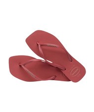HAVAIANAS SQUARE LOGO Flip-Flops Pau Brasilien - Damenschuhe - 4