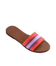 HAVAIANAS YOU MALTA COOL Slipper-Sandale Rost - Damenschuhe - 3