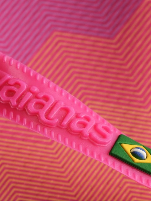 BRASIL FRESH Flip-Flops aus Gummi Pfirsich - Schuhe Unisex