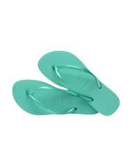 HAVAIANAS Infradito SCHLANK metallisches virtuelles Gr&uuml;n - Damenschuhe - 4