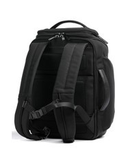 PIQUADRO BRIEF 2 Reiserucksack aus Leder und Stoff Schwarz - PC-Rucks&auml;cke - 2