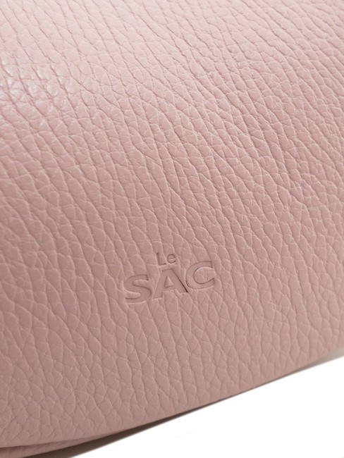 GIUDITTA Hobo-Tasche aus Leder mit Kette tausendj&auml;hriges Rosa - Damentaschen