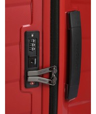 SAMSONITE ATTRIX Extragro&szlig;er Trolley ROT - Harte Trolleys - 4