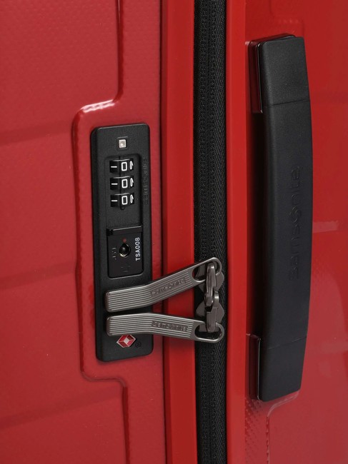 ATTRIX Mittelgro&szlig;er Trolley ROT - Harte Trolleys