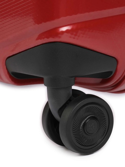 ATTRIX Mittelgro&szlig;er Trolley ROT - Harte Trolleys