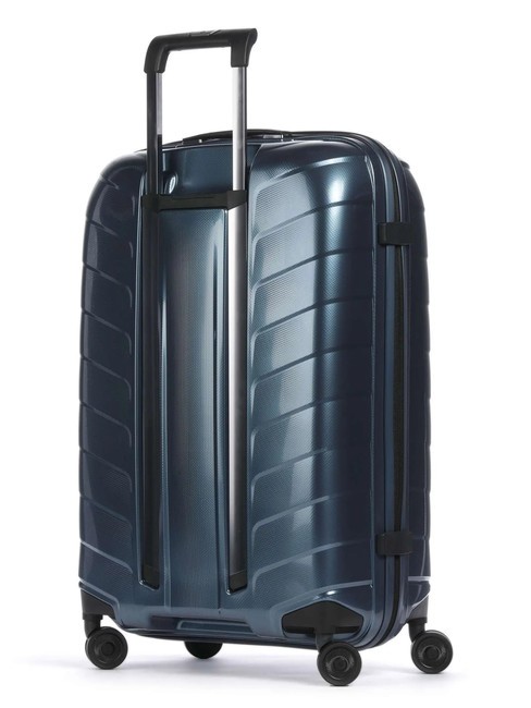 ATTRIX Mittelgro&szlig;er Trolley Stahlblau - Harte Trolleys