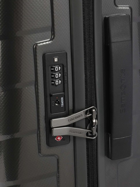 ATTRIX Erweiterbarer Handgep&auml;ckwagen Anthrazit - Handgep&auml;ck