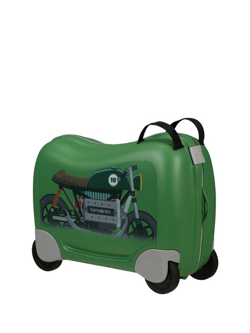 DREAM2GO Aufsitzbarer Kindertrolley Motorrad - Handgep&auml;ck