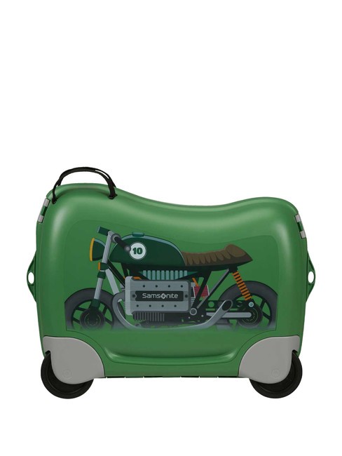 DREAM2GO Aufsitzbarer Kindertrolley Motorrad - Handgep&auml;ck