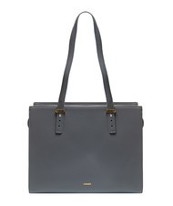 GAUD&Igrave; CAMILLA Shopper-Tasche mit Nieten grau - Damentaschen - 4