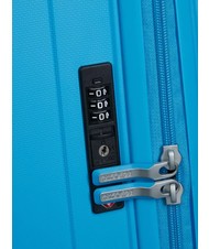 AMERICAN TOURISTER REJOY Mittelgro&szlig;er Trolley azurblau - Harte Trolleys - 7