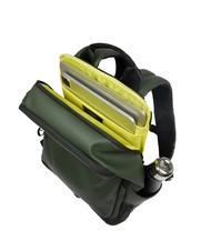 PIQUADRO CORNER SPECIALE GOMMATO  14" PC-Rucksack GR&Uuml;N - PC-Rucks&auml;cke - 5