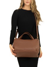 LESAC FRESIA Handtasche mit Schultergurt aus Leder verbrannt - Damentaschen - 5