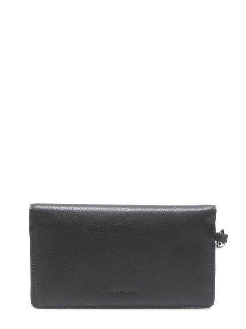 BLACK SQUARE Clutch mit Manschette, aus Leder Schwarz - Tablettmappe &amp; Organizer