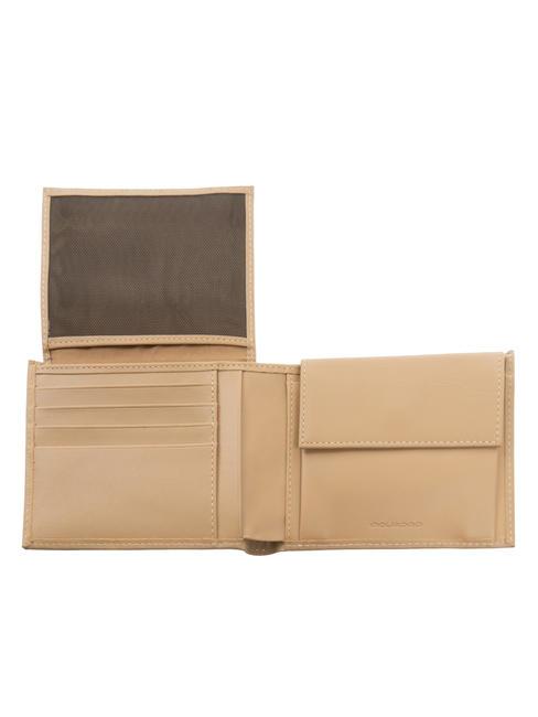 CAMPIONARIO - MODUS M&uuml;nzgeldb&ouml;rse aus Leder mit Klappe LEDER - Brieftaschen Herren