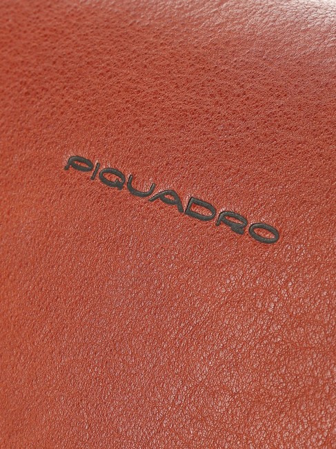 CAMPIONARIO - BLACK SQUARE Messenger aus Leder LEDER - Arbeitstaschen