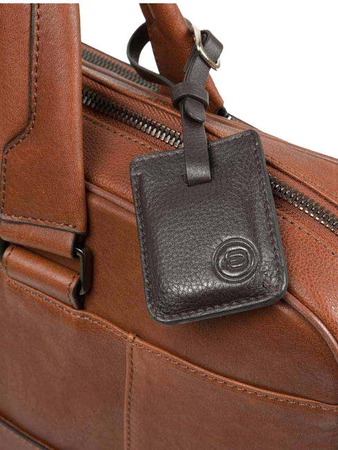 CAMPIONARIO - BLACK SQUARE PC-Aktentasche 15 " LEDER - Arbeitstaschen