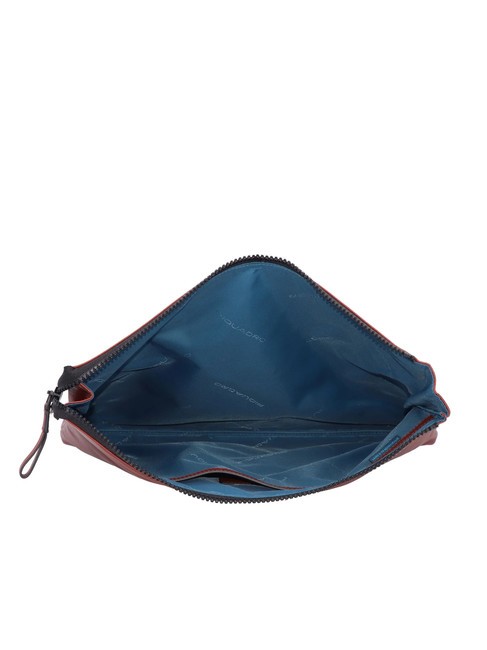 CAMPIONARIO - HARPER Flache Clutch aus Leder LEDER - Tablettmappe &amp; Organizer