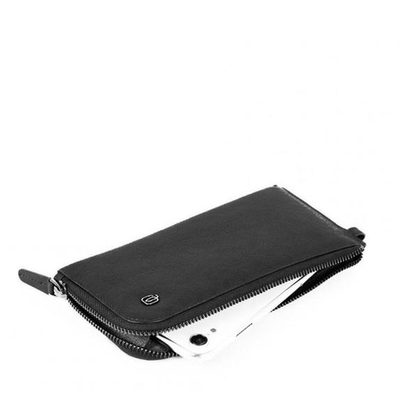 BLACK SQUARE Lederbeutel Schwarz - Tablettmappe &amp; Organizer