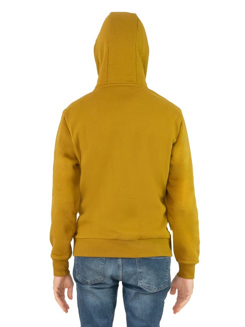 MODISH Kapuzen-Sweatshirt mit Logo-Print Sumpf - Sweatshirts Herren