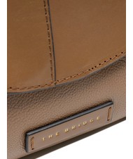 THE BRIDGE ELISABETTA Umh&auml;ngetasche aus Leder mit Klappe Auster Abb. Gold - Damentaschen - 3