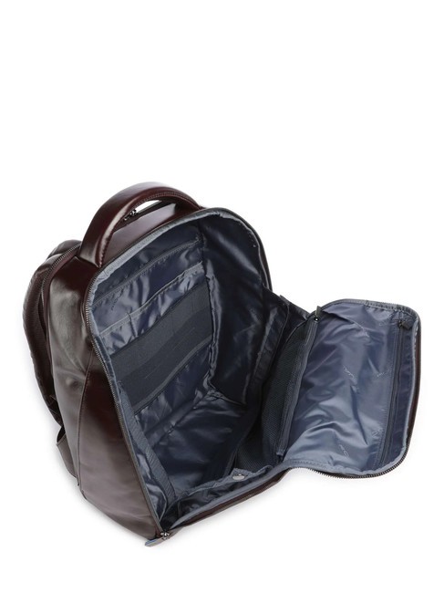 BLUE SQUARE Lederrucksack, 14-Zoll-Laptophalter MAHAGONI - PC-Rucks&auml;cke