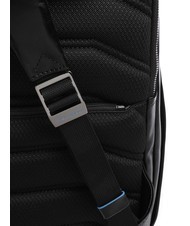 PIQUADRO BLUE SQUARE Lederrucksack, 14-Zoll-Laptophalter Schwarz - PC-Rucks&auml;cke - 3