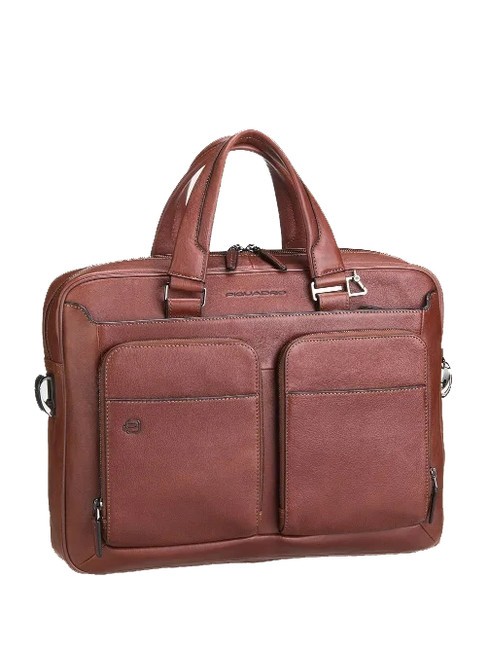 CAMPIONARIO - BLACK SQUARE BLACK SQUARE, 15 "PC-Halter LEDER - Arbeitstaschen